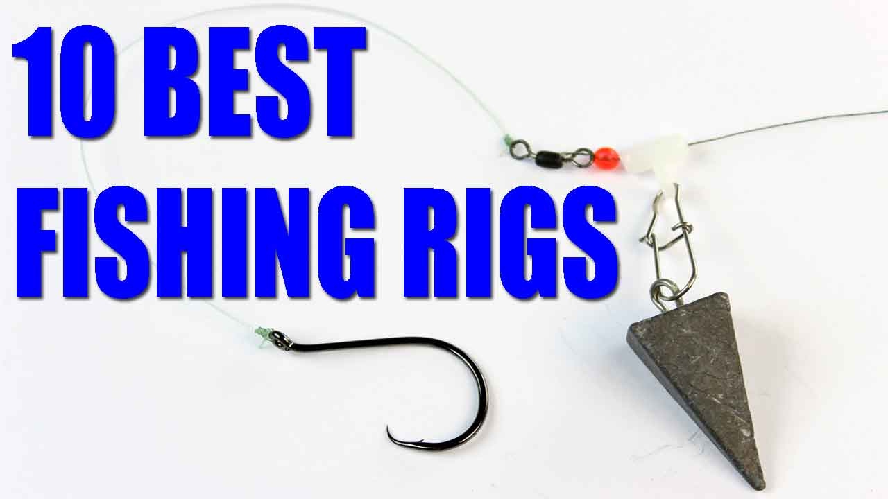 Fishing rigs —  Bait fishing rigs for catfish, bass, trout — how to fish