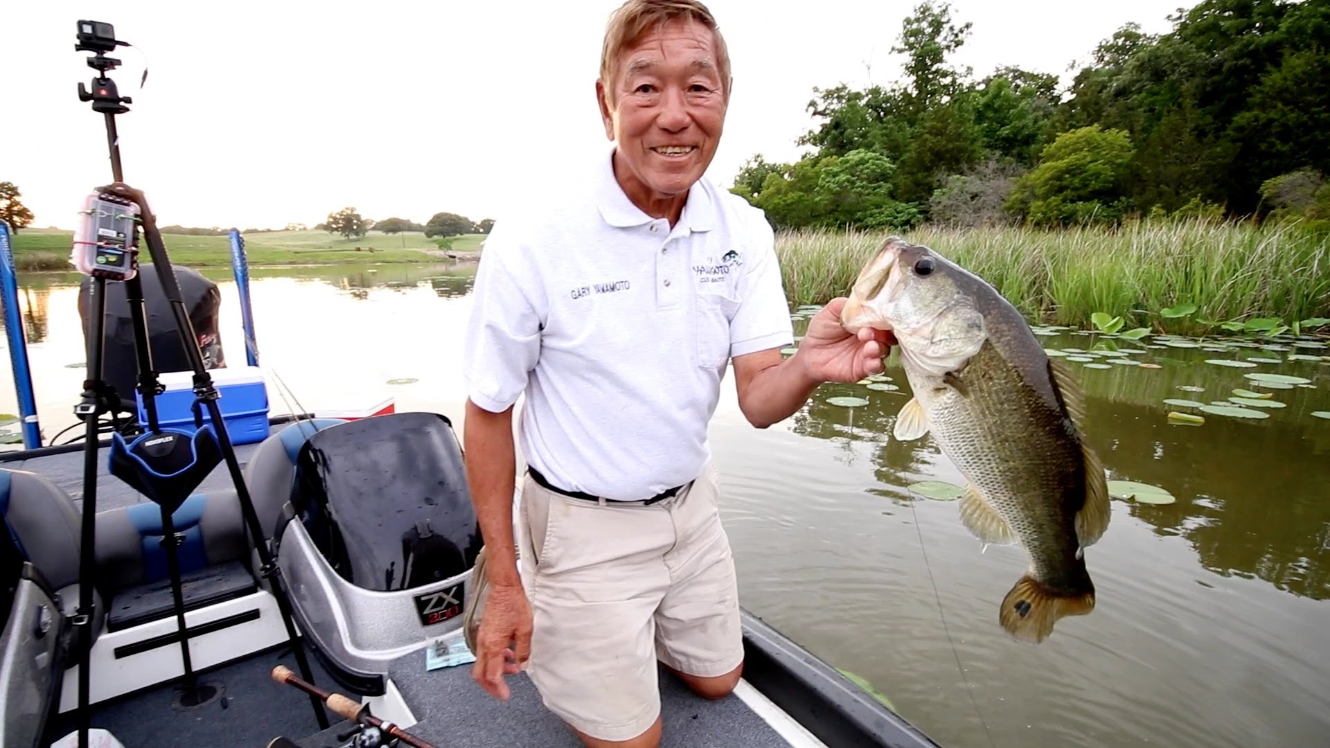 Bass Fishing With Gary Yamamoto