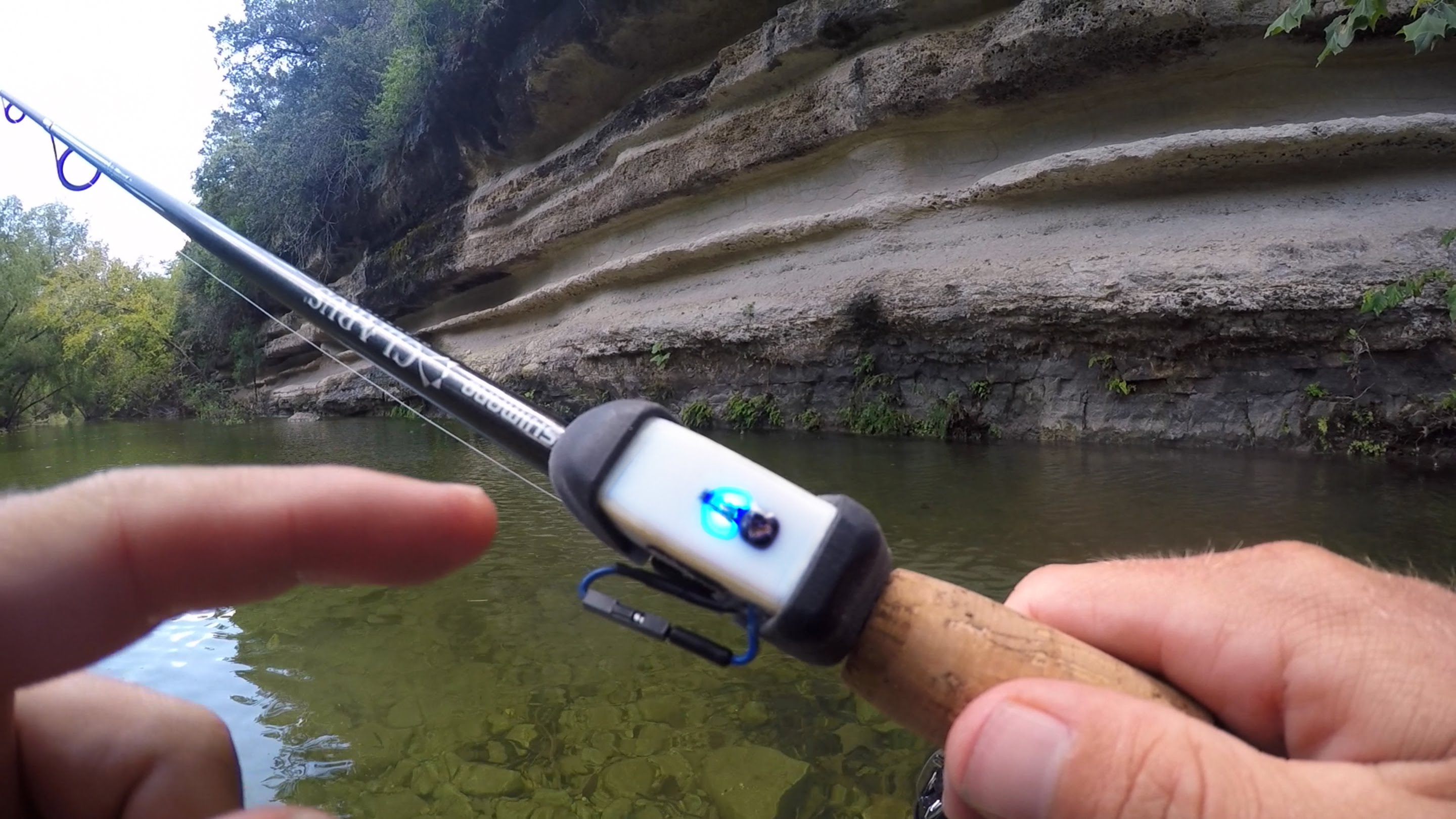 Creek Fishing with New Technology