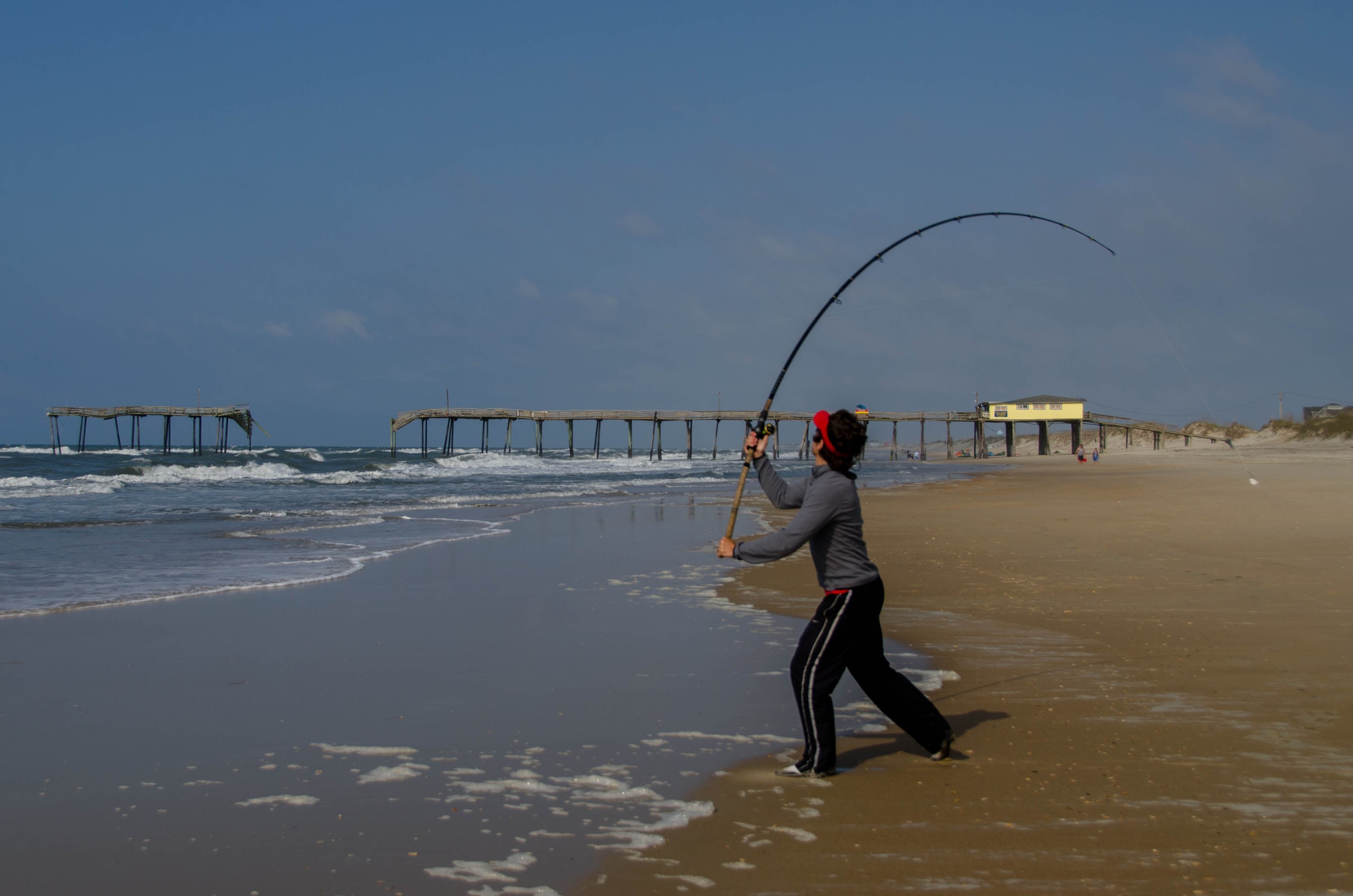 What to EXPECT Surf Fishing at NC Outer Banks..Catching Everything