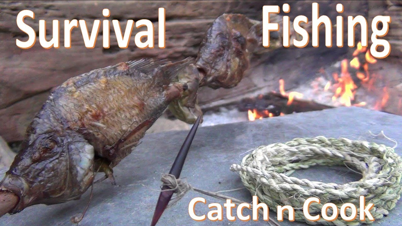 Survival Fishing Catch n Cook Primitive Gorge Hook