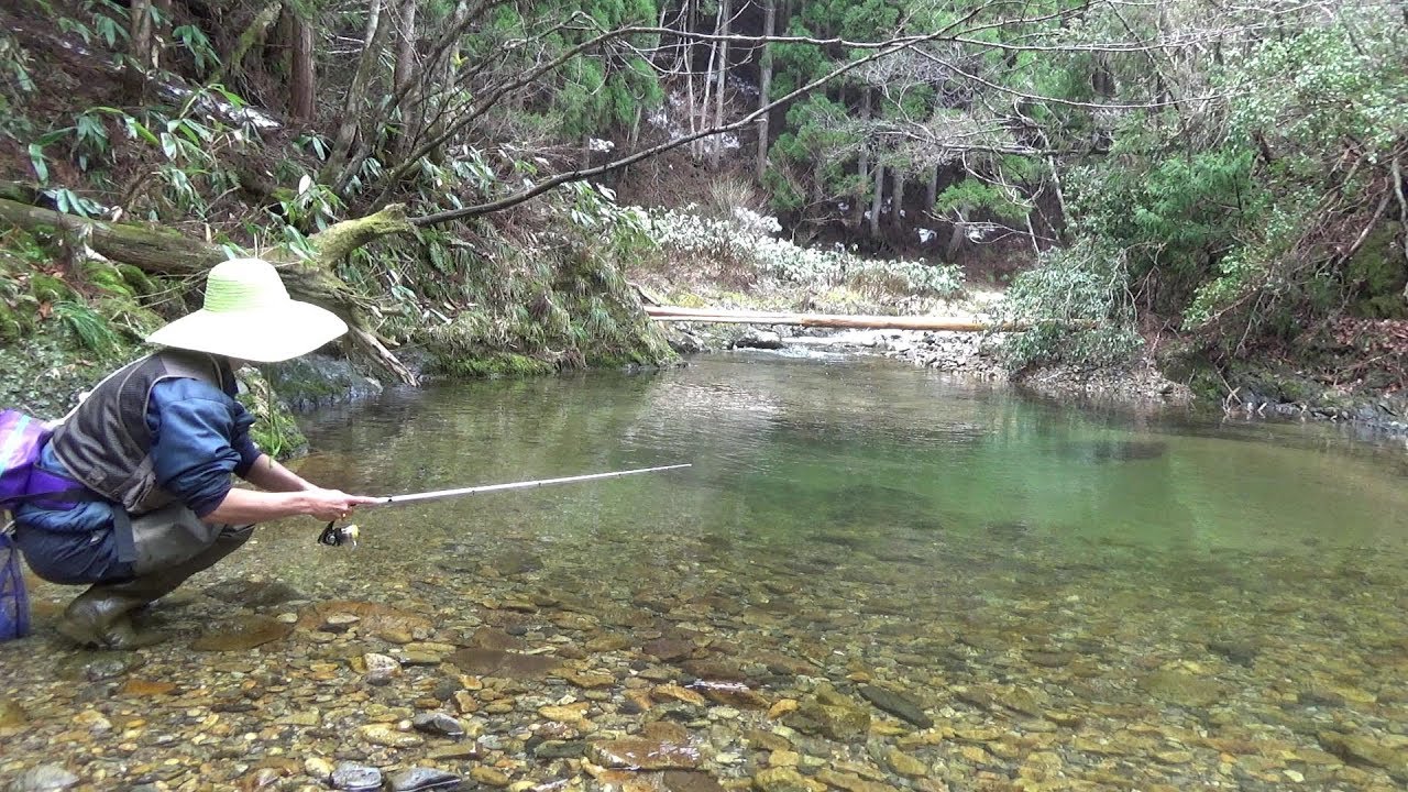Japanese Mountain Stream Lure Fishing