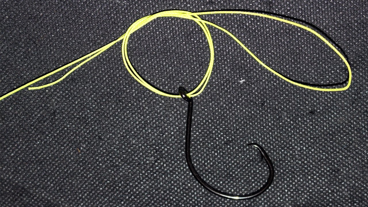 EASIEST fishing knot! How to tie palomar knot — Fishing knots for lure, hooks, swivels