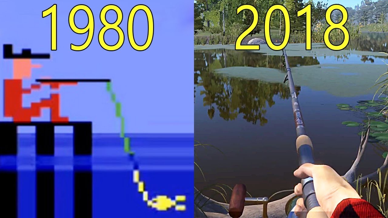 Evolution of Fishing Games 1980-2018