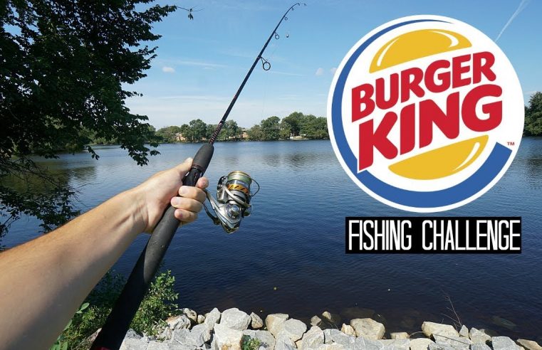 Burger King Fishing Challenge!! (Craziness)
